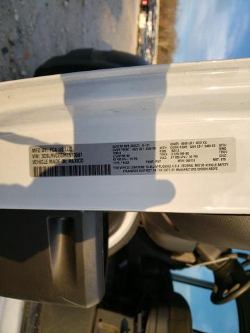 3C6LRVCG5ME570587 - 2021 RAM PROMASTER 2500 HIGH WHITE photo 13