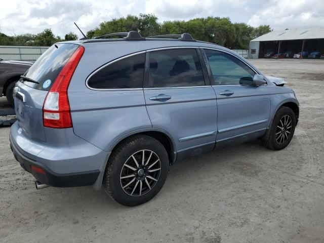 JHLRE48738C022010 - 2008 HONDA CR-V EXL BLUE photo 3