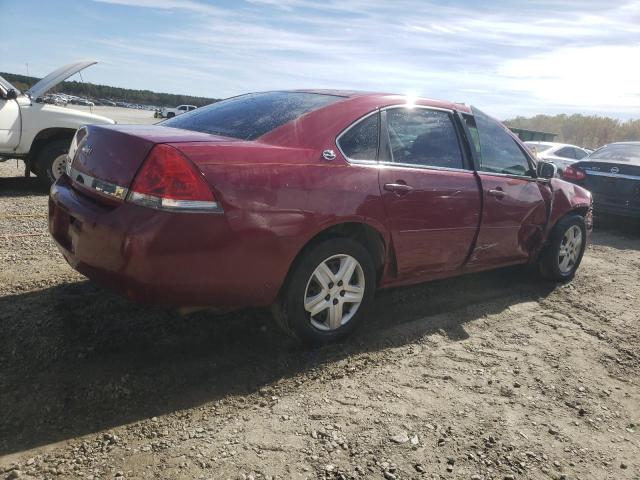 2G1WB55K069348593 - 2006 CHEVROLET IMPALA LS MAROON photo 3