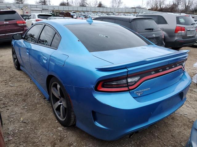 2C3CDXEJ5FH844216 - 2015 DODGE CHARGER SRT 392 BLUE photo 2