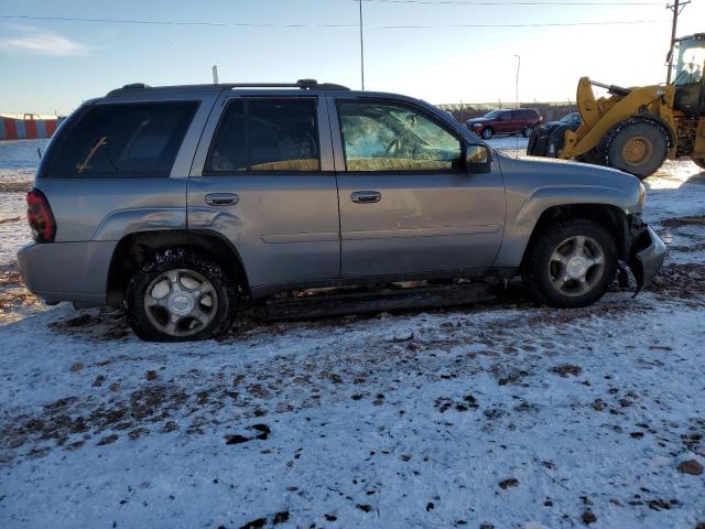 1GNDT13S182153263 - 2008 CHEVROLET TRAILBLAZE LS GRAY photo 3