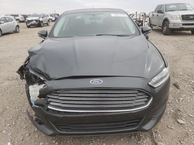 3FA6P0H72FR290568 - 2015 FORD FUSION SE CHARCOAL photo 5