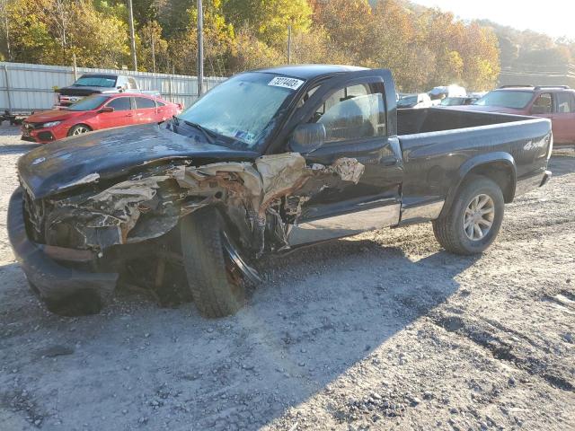 1D7GG36N33S235554 - 2003 DODGE DAKOTA SPORT BLACK photo 1