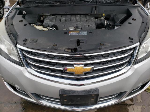 1GNKVJKD1GJ120546 - 2016 CHEVROLET TRAVERSE LTZ SILVER photo 11