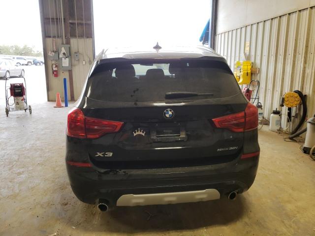 5UXTR7C54KLF24418 - 2019 BMW X3 SDRIVE30I BLACK photo 6