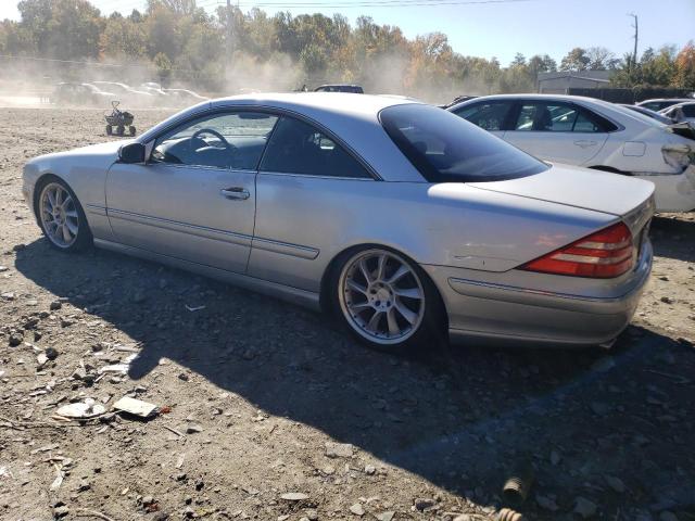 WDBPJ75J2YA007445 - 2000 MERCEDES-BENZ CL 500 SILVER photo 2