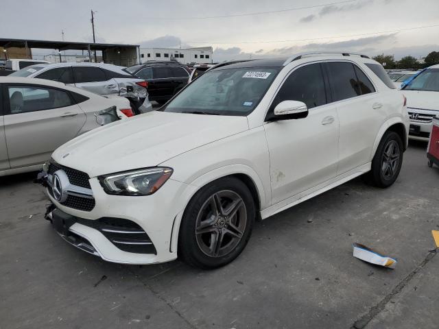 4JGFB5KBXLA192313 - 2020 MERCEDES-BENZ GLE 450 4MATIC WHITE photo 1