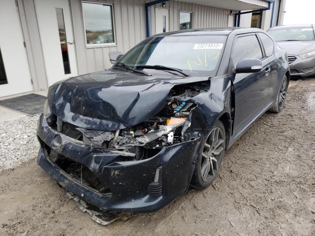 JTKJF5C72FJ009335 - 2015 TOYOTA SCION TC 石墨色 照片 1