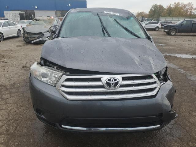 5TDBK3EH5CS155471 - 2012 TOYOTA HIGHLANDER BASE GRAY photo 5