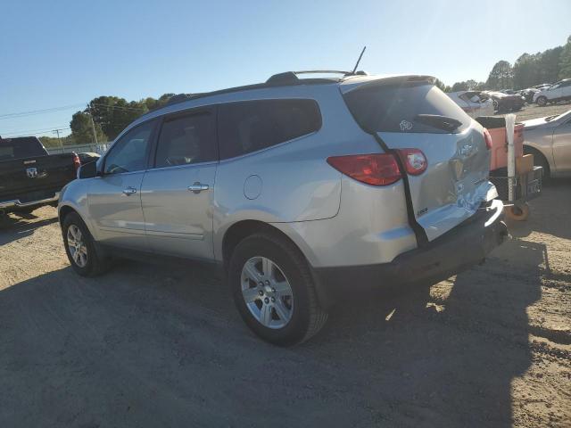 1GNKRGED4BJ204565 - 2011 CHEVROLET TRAVERSE LT ვერცხლისფერი ფოტო 2