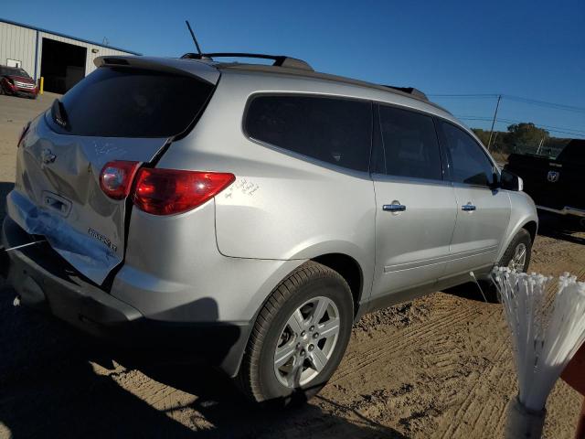 1GNKRGED4BJ204565 - 2011 CHEVROLET TRAVERSE LT ვერცხლისფერი ფოტო 3