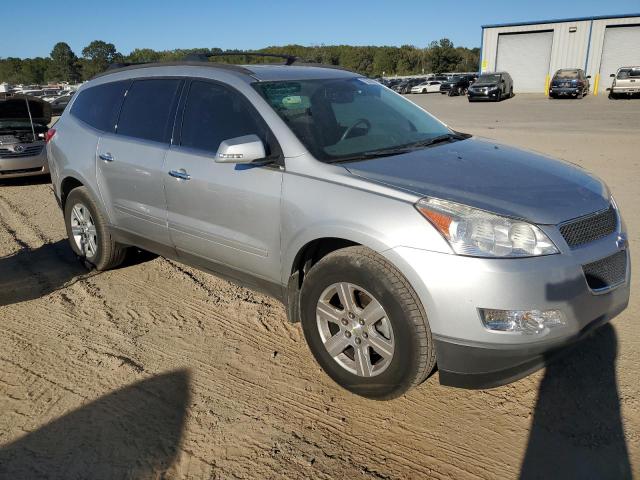 1GNKRGED4BJ204565 - 2011 CHEVROLET TRAVERSE LT ვერცხლისფერი ფოტო 4