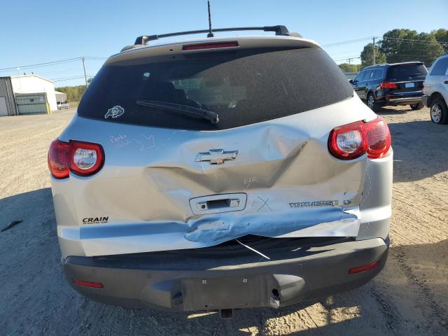 1GNKRGED4BJ204565 - 2011 CHEVROLET TRAVERSE LT ვერცხლისფერი ფოტო 6