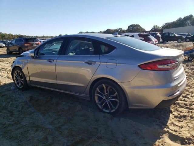 3FA6P0CD2LR207715 - 2020 FORD FUSION SEL GRAY photo 2