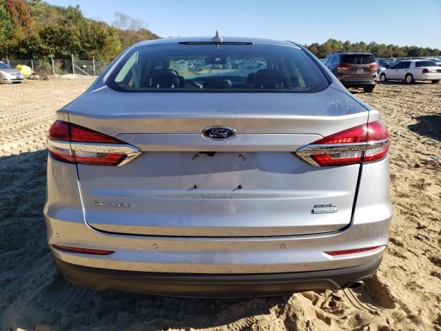 3FA6P0CD2LR207715 - 2020 FORD FUSION SEL GRAY photo 6