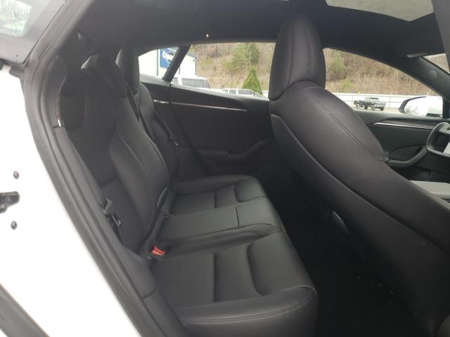 5YJSA1E54NF467642 - 2022 TESLA MODEL S Weiß Foto 10