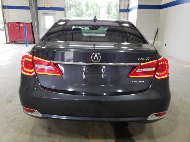 JH4KC1F98GC001304 - 2016 ACURA RLX ADVANCE CHARCOAL photo 6