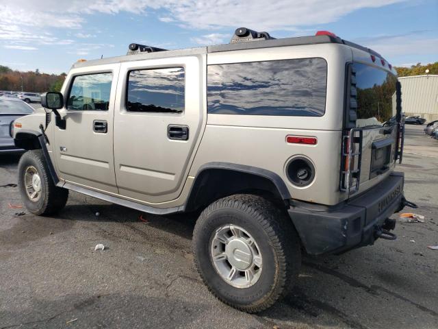 5GRGN23U33H133284 - 2003 HUMMER H2 TAN photo 2