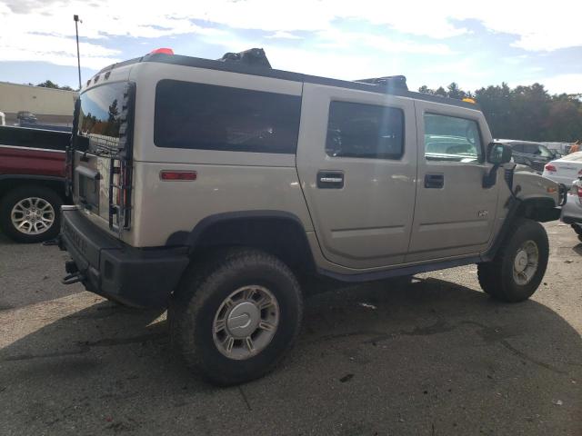 5GRGN23U33H133284 - 2003 HUMMER H2 TAN photo 3