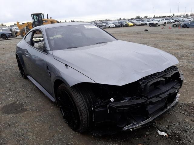 WBS43AZ00NCK97044 - 2022 BMW M4 COMPETITION GRAY photo 4