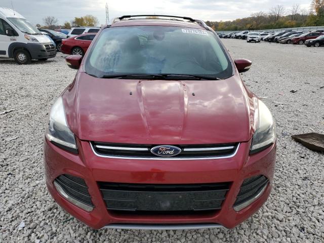 1FMCU9J93EUA61230 - 2014 FORD ESCAPE TITANIUM RED photo 5