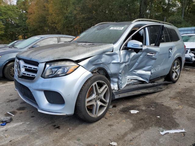 4JGDF7DE3JB026723 - 2018 MERCEDES-BENZ GLS 550 4MATIC SILVER photo 1