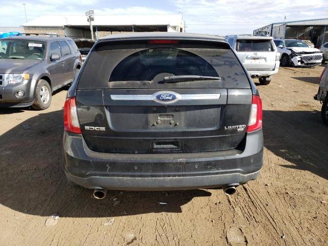 2FMDK4KC7EBA00959 - 2014 FORD EDGE LIMITED BLACK photo 6