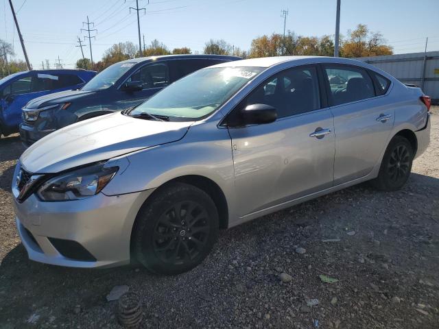 3N1AB7AP5GY292797 - 2016 NISSAN SENTRA S SILVER photo 1