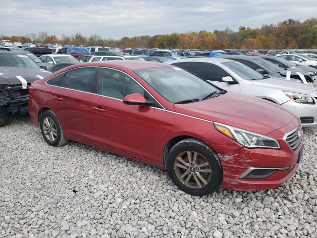 5NPE24AF7HH504392 - 2017 HYUNDAI SONATA SE RED photo 4