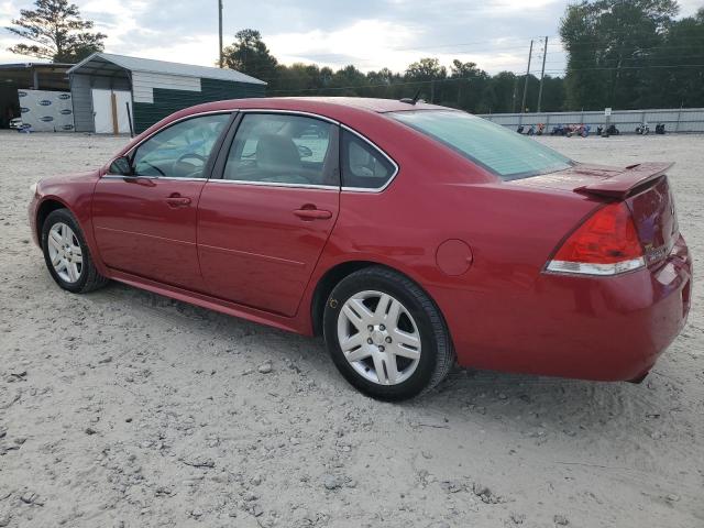 2G1WB5E36C1287480 - 2012 CHEVROLET IMPALA LT RED photo 2