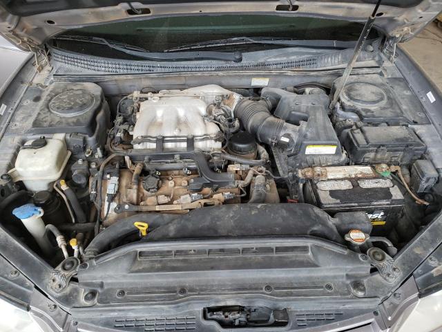 KMHFC46F98A252237 - 2008 HYUNDAI AZERA SE SILVER photo 11