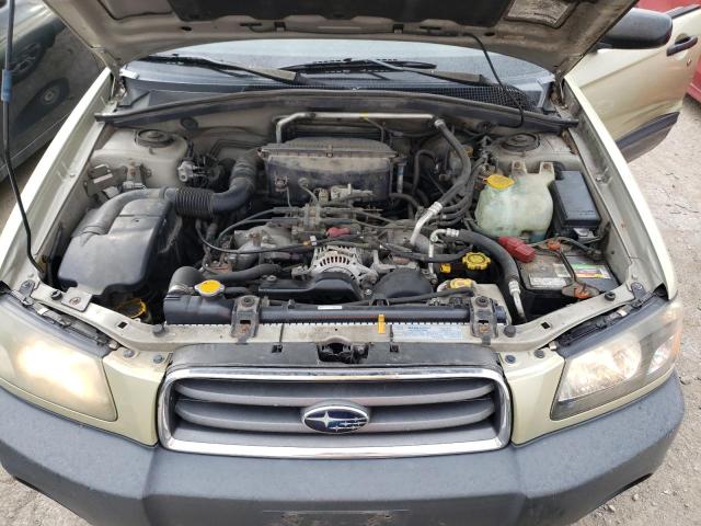 JF1SG63643H709548 - 2003 SUBARU FORESTER 2.5X CREAM photo 11