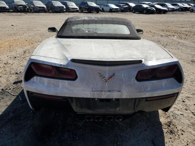 1G1YF3D70E5111483 - 2014 CHEVROLET CORVETTE STINGRAY 3LT WHITE photo 6