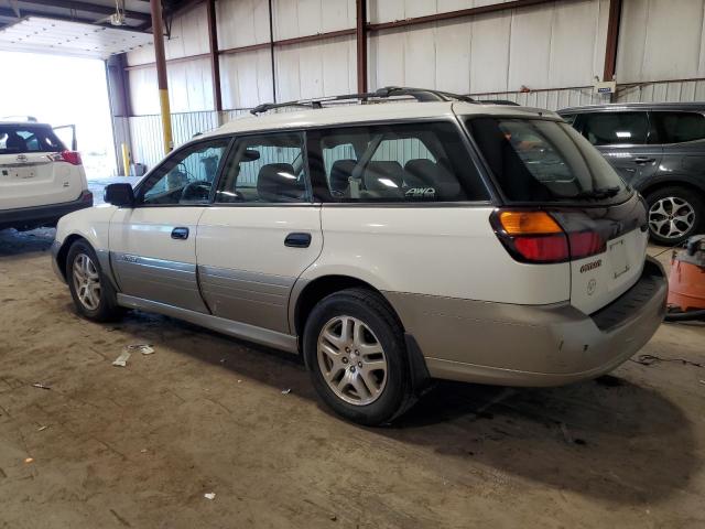 4S3BH675217631721 - 2001 SUBARU LEGACY OUTBACK AWP 白色 照片 2