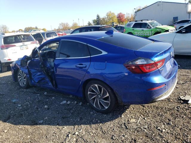 19XZE4F9XLE011198 - 2020 HONDA INSIGHT TOURING BLUE photo 2