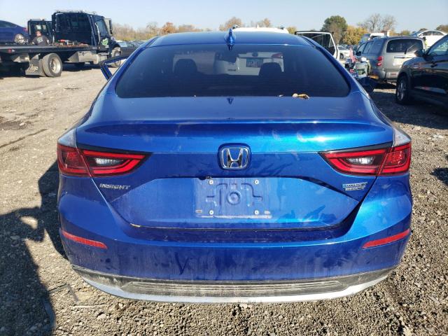 19XZE4F9XLE011198 - 2020 HONDA INSIGHT TOURING BLUE photo 6