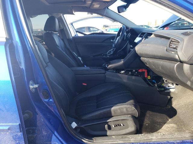 19XZE4F9XLE011198 - 2020 HONDA INSIGHT TOURING BLUE photo 7