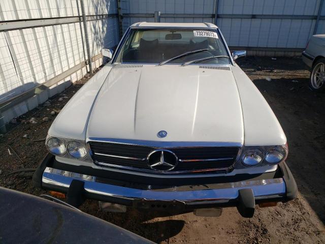 10704412036375 - 1977 MERCEDES-BENZ 450SL CONV WHITE photo 5