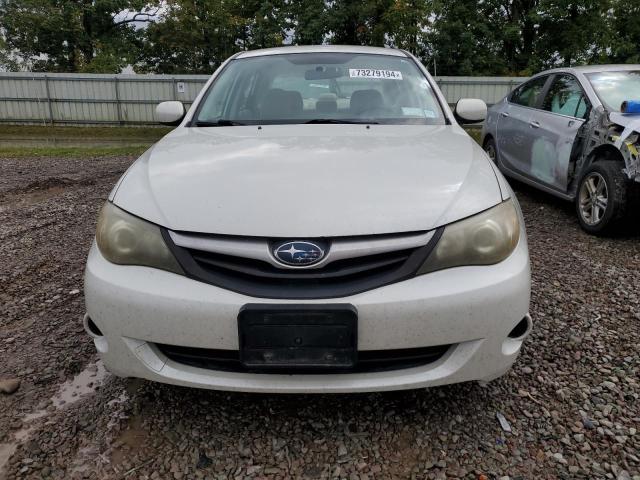 JF1GE6A62AH511000 - 2010 SUBARU IMPREZA 2.5I WHITE photo 5