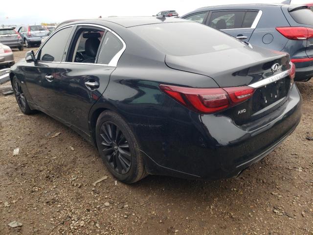 JN1EV7AR2JM434091 - 2018 INFINITI Q50 LUXE BLACK photo 2