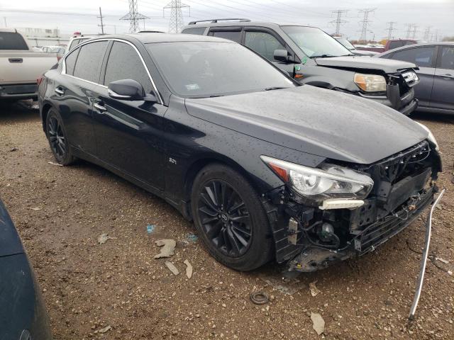 JN1EV7AR2JM434091 - 2018 INFINITI Q50 LUXE BLACK photo 4