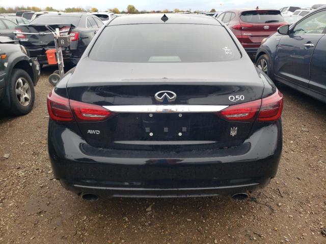 JN1EV7AR2JM434091 - 2018 INFINITI Q50 LUXE BLACK photo 6