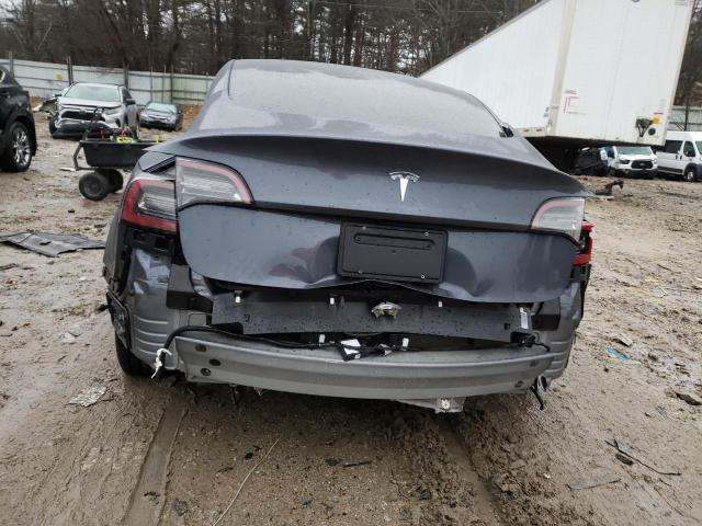 5YJ3E1EA7PF384845 - 2023 TESLA MODEL 3 GRAY photo 6