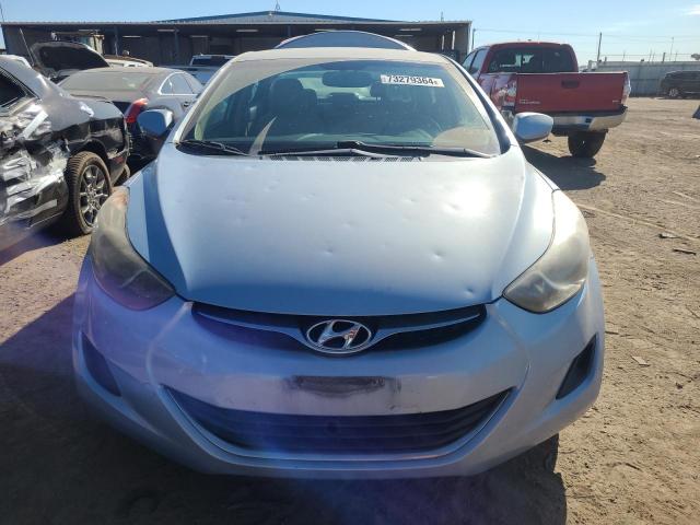 KMHDH4AE3DU524359 - 2013 HYUNDAI ELANTRA GLS BLUE photo 5