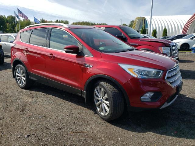 1FMCU9JD3HUC71075 - 2017 FORD ESCAPE TITANIUM RED photo 4