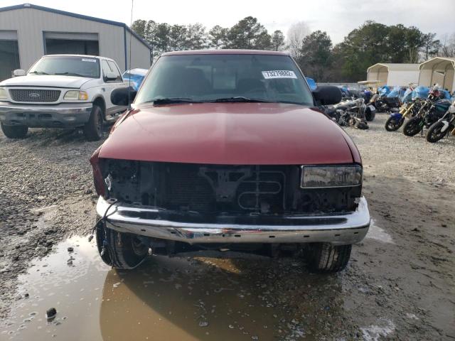 1GCCS14H338164104 - 2003 CHEVROLET S TRUCK S10 BURGUNDY photo 5