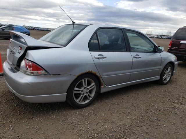 JA3AJ66F45U604357 - 2005 MITSUBISHI LANCER RALLIART SILVER photo 3