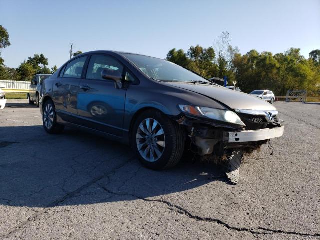 2HGFA1F9XAH519347 - 2010 HONDA CIVIC EXL GRAY photo 4