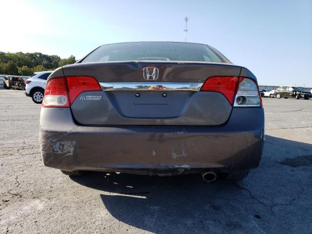 2HGFA1F9XAH519347 - 2010 HONDA CIVIC EXL GRAY photo 6
