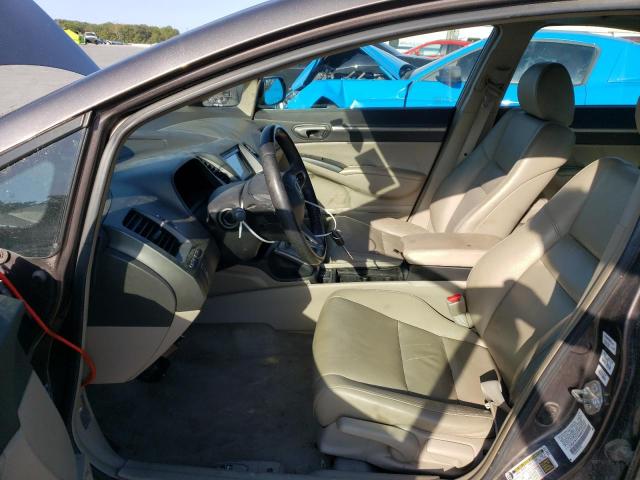2HGFA1F9XAH519347 - 2010 HONDA CIVIC EXL GRAY photo 7
